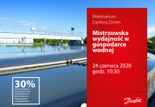 Webinarium Danfoss Drives „Mistrzowska wydajność w gospodarce wodnej”