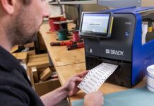 drukowanie etykiet klasy premium Brady