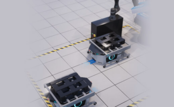 proces elastycznej produkcji Omron